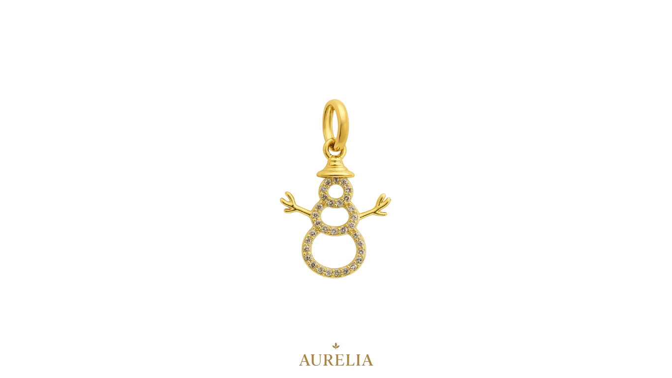Snowman Charm
