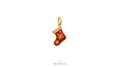 Red Noel Stocking Charm