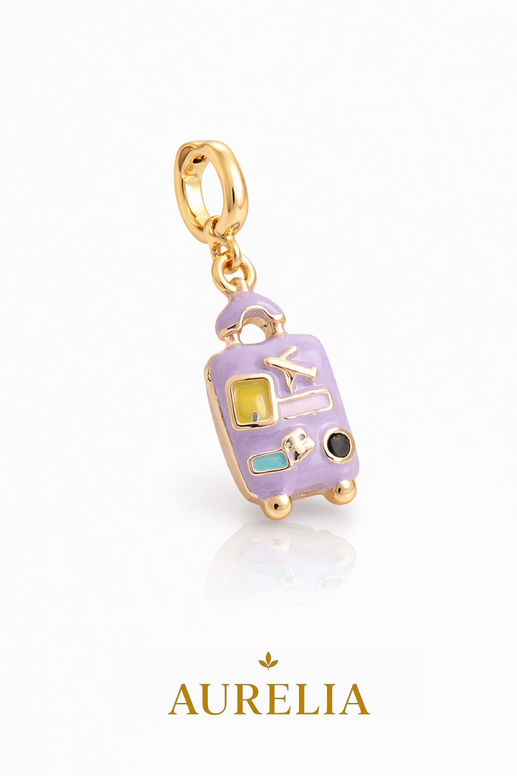 Bon Voyage Trolley Charm