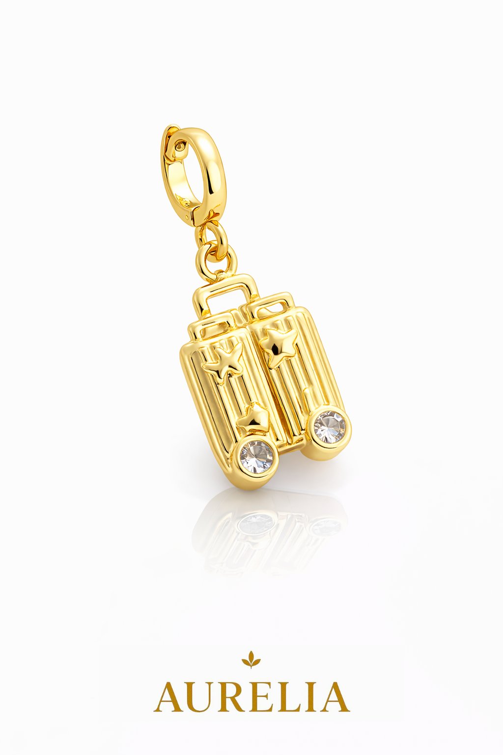 City Lights Trolley Charm